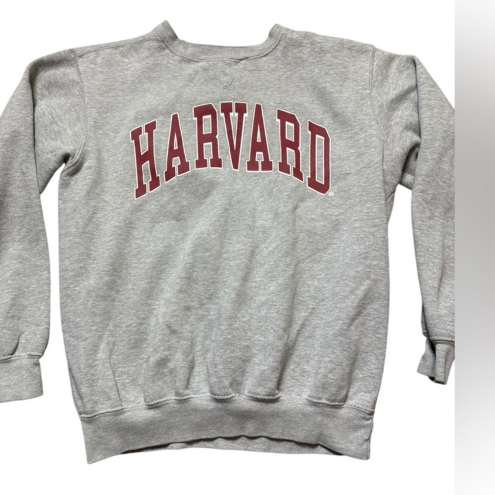 HARVARD Vintage Authentic Cotton Collegiate Crewneck, Princess Diana Vibes